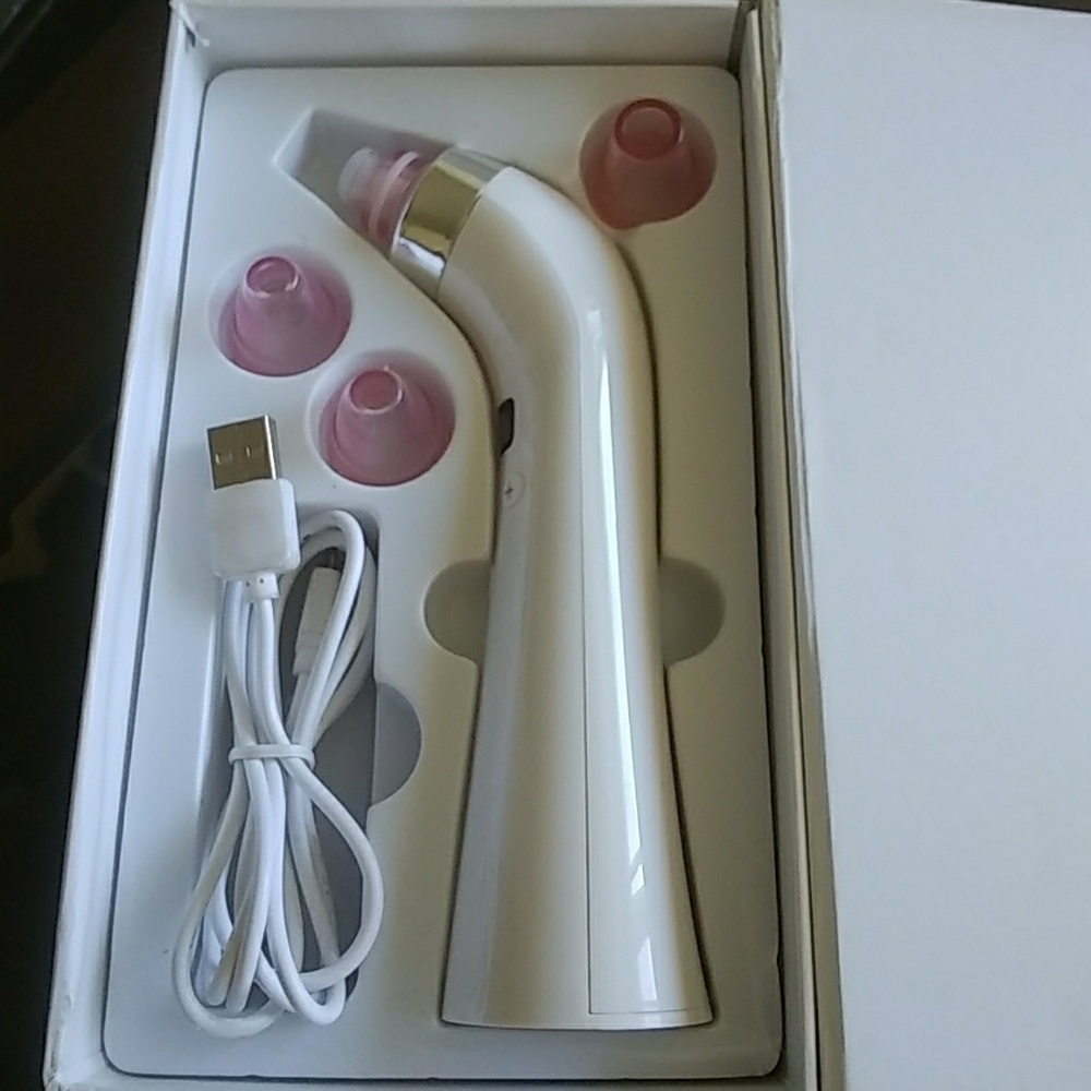 Comedown suction beauty device